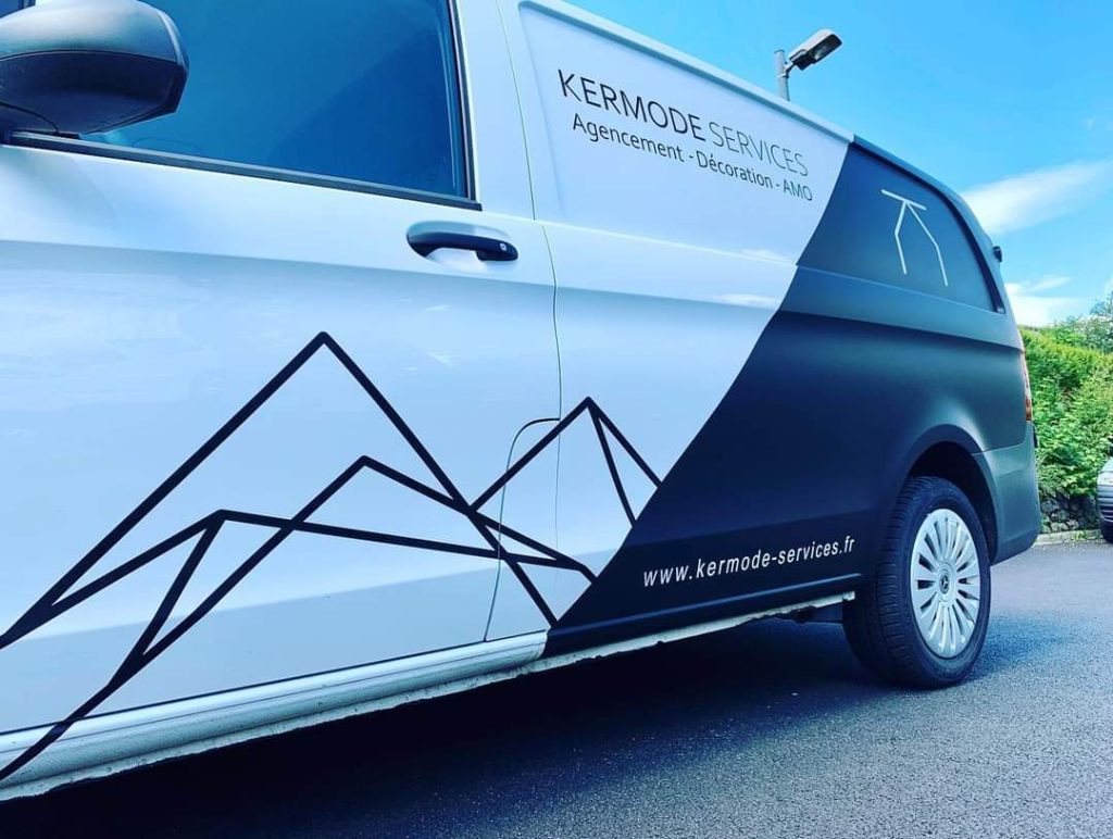 marquage vehicule utilitaire